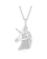 Serenade Majesty Unicorn Petite Diamond Fashion Pendant