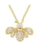 Thorn Bumble Bee Petite Diamond Fashion Pendant