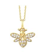 Maia Bumble Bee Petite Diamond Fashion Pendant