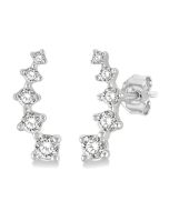 ZenVio 14K White Gold Diamond Fashion