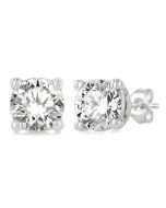 IonVerCa ZenSolIs 14K White Gold Diamond Earrings