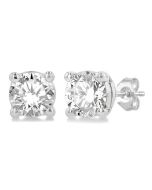 ElOra LinMirNo 14K White Gold Diamond Earrings