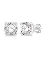 LoRa ElNo VelVal 14K White Gold Diamond Earrings
