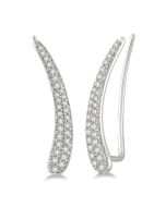 LuxAr RaOnVel 14K White Gold Diamond Fashion