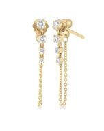 VelXeLys ValLinVal MirLux 14K White Gold Diamond Earrings