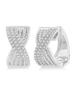 IsSolLys 14K White Gold Diamond Fashion Earrings