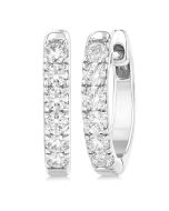 ArRa 14K White Gold Diamond Earrings