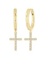 CaLysOn 14K White Gold Diamond Fashion Earrings