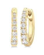 PhoZenRa ValCelLo 14K White Gold Diamond Fashion Earrings