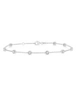 Roxanne Diamond Station Chain Bracelet