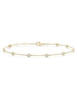 Trish Diamond Station Chain Bracelet
