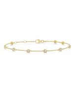 Molly Diamond Station Chain Bracelet