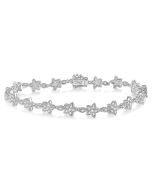 Flower Diamond Fashion Bracelet