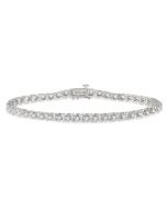 Vesper Embrace Serenity Tulip Diamond Tennis Bracelet