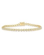 Aurelia Embrace Monarch Illusion Diamond Tennis Bracelet