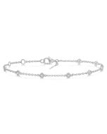 Alicia Diamond Station Chain Bracelet