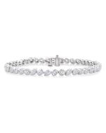 Mixed Shape Diamond Fashion Bracelet