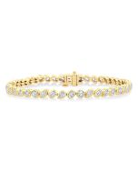 Mixed Shape Diamond Fashion Bracelet