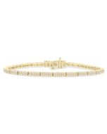 Elysian Radiance Grove Double Row Diamond Tennis Bracelet