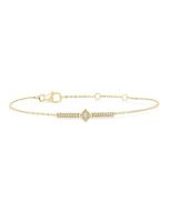 Bar Diamond Fashion Chain Bracelet
