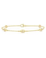 Mariner Link Diamond Station Bracelet