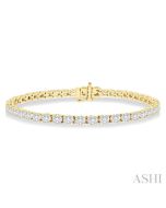 Calypso Whisper Echo Oval Shape East West Diamond Tennis Bracelet