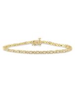 Aurelia Quarry Zenith Baguette Diamond Fashion Bracelet
