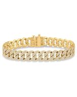 Cuban Diamond Fashion Bracelet