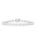Pearl & Diamond Tennis Bracelet