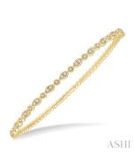 Stackable Diamond Bangle