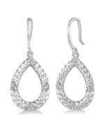 ArVerXe LinVerVio 14K White Gold Diamond Earrings