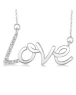 Kestrel Starling Silver Love Diamond Fashion Pendant