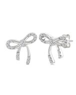 ThValCel 14K White Gold Diamond Fashion Earrings
