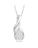 Gala Helios Pear Shape Shine Bright Diamond Fashion Pendant