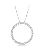 Harrier Heritage Circle Diamond Pendant