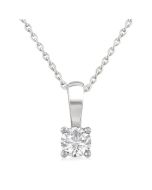 Paragon  Round Shape Diamond Solitaire Pendant