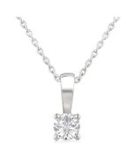 Noblesse Elysian Round Shape Diamond Solitaire Pendant