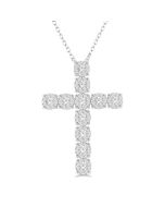Lilith Artemis Cross Shine Bright Essential Diamond Fashion Pendant