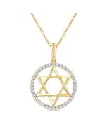 Artemis Ivy Star Of David Diamond Fashion Pendant