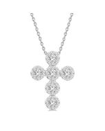 Nova Sonata Cross Shine Bright Diamond Fashion Pendant