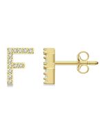 MirPhoAr MirXeLys 14K White Gold Diamond Earrings