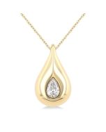  Hera Pear Shape Diamond Fashion Pendant