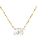 Bramble Vale Toi Et Moi Diamond Fashion Pendant