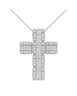 Raven Yvette Cross Fusion Diamond Fashion Pendant