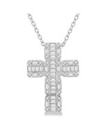 Kestrel Minerva Cross Fusion Diamond Fashion Pendant