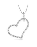 Aurora Sundew Heart Shape Diamond Fashion Pendant