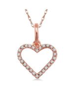 Evergreen Nerissa Heart Shape Diamond Pendant