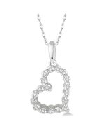 Tempest Lark Heart Shape Diamond Fashion Pendant