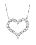 Quiana Helios Heart Shape Diamond Pendant