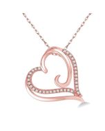 Elysian Kaia Heart Shape Diamond Fashion Pendant